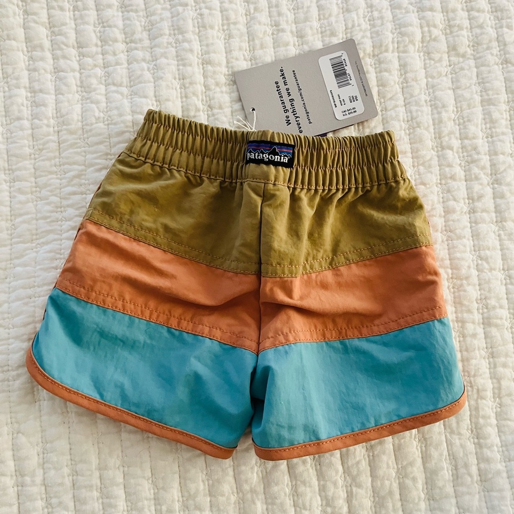 NWT Patagonia Baby Boy Swim Trunks